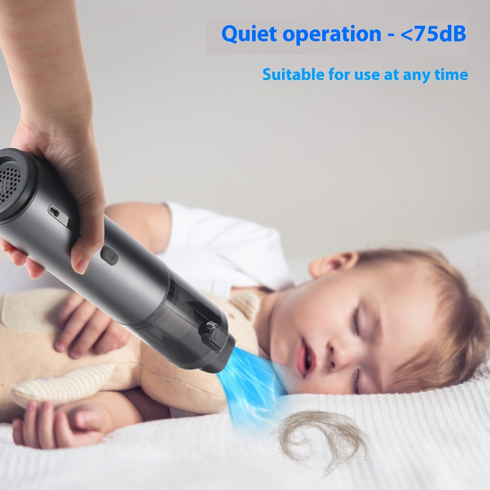 Leistungsstarker Autostaubsauger