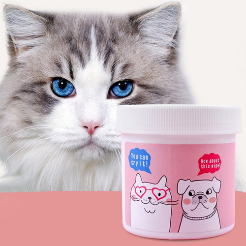 Augen-Reinigungstücher für Haustiere – 120 Stück